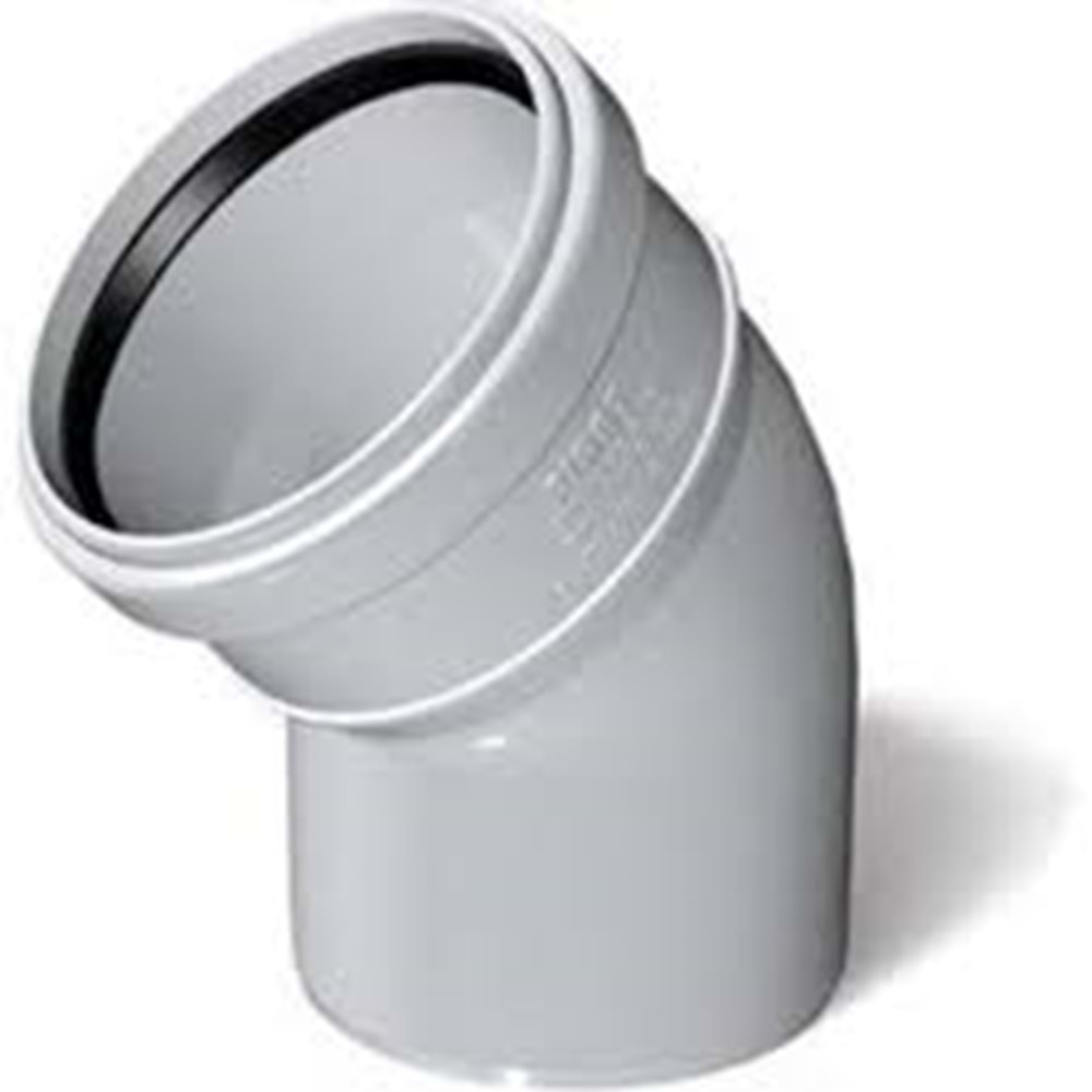 PVC DİRSEK 160X45 KALDE (AMB 10)