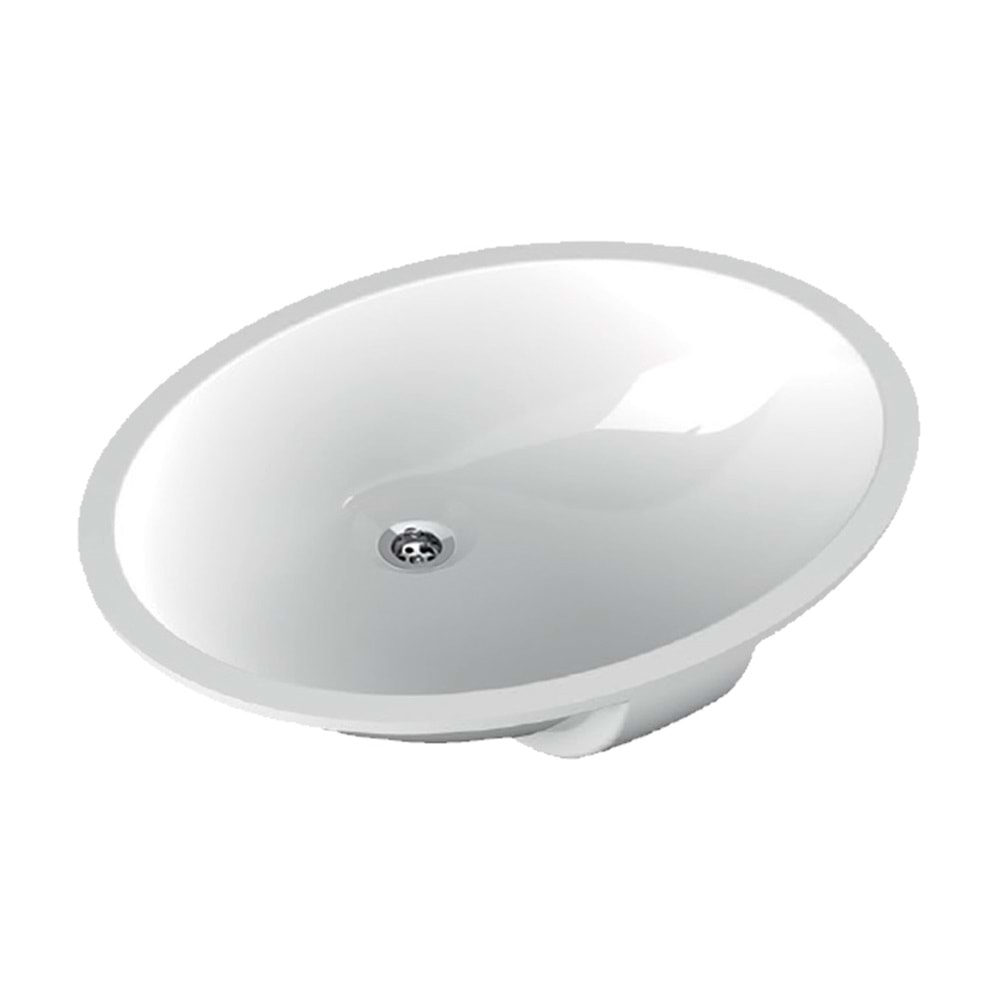 TURAVİT 37X47 OVAL HİLTON LAVABO