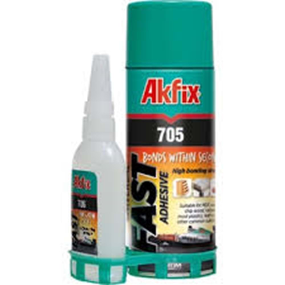 AKFİX HIZLI YAPIŞTIRICI 200 ML 50GR