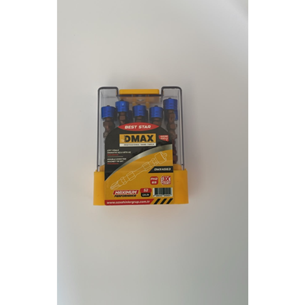 DMAX MIKNATIS UÇLU ÇİFT YÖNLÜ BİTS UÇ PH2 (10 LU)