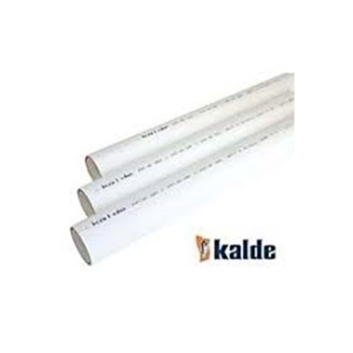 PP BORU DÜZ Q50/PN 20 BEYAZ KALDE (20 METRE)
