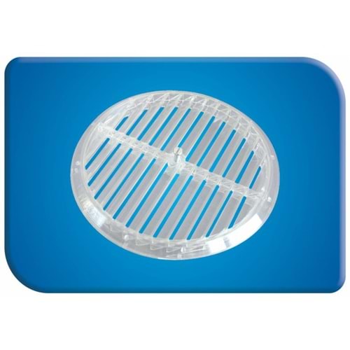 GAMA YUVARLAK PLASTİK MENFEZ ŞEFFAF