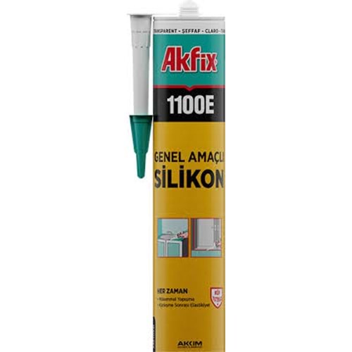 AKFİX SİLİKON 280 ML ŞEFFAF