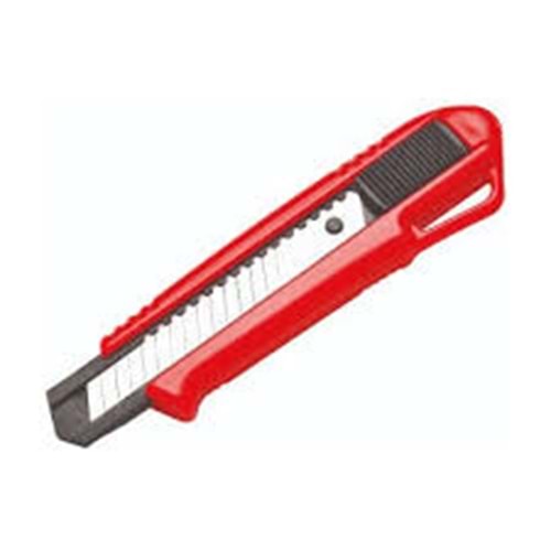 NOVAX MAKET BIÇAĞI PLASTİK KIRMIZI