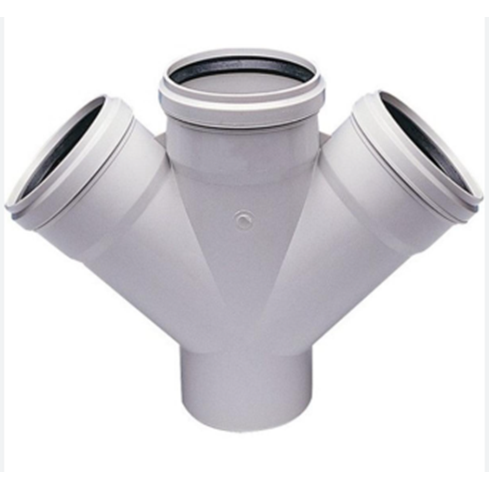 PVC 125X110 ÇİFT ÇATAL KALDE (AMB 6)