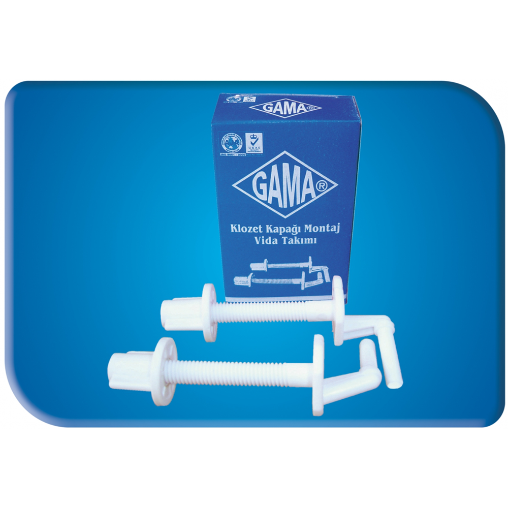 GAMA KLOZET KAPAĞI MONTAJ VİDASI