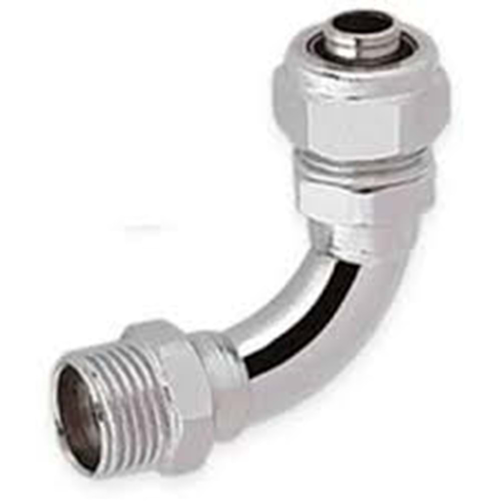 KAS 16X2 BORU BAĞLANTI DİRSEĞİ 10 CM PEX