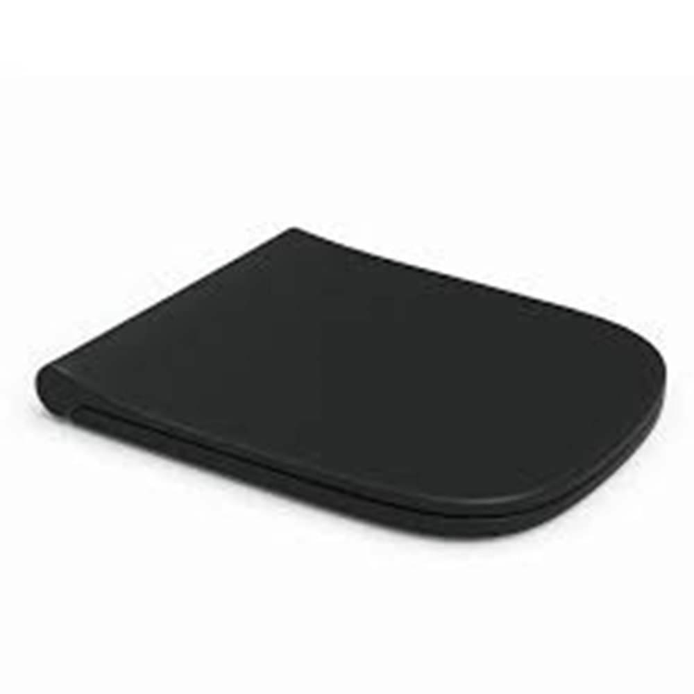 TURAVİT KLOZET KAPAĞI DUROPLAST SOFT LENTO MAT SİYAH