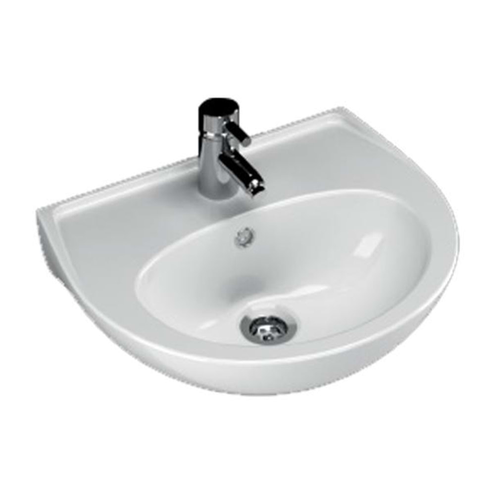 TURAVİT 40*50 OVAL LAVABO