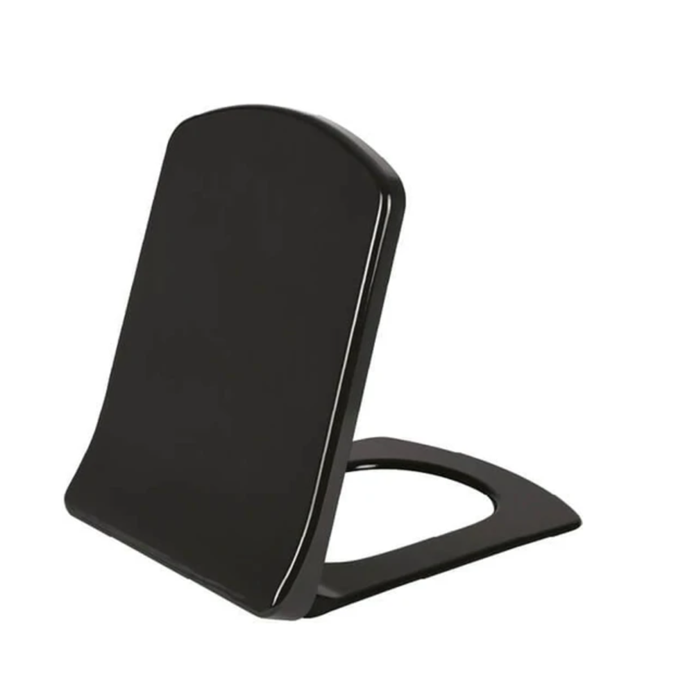 TURAVİT ARYA MAT SİYAH DROPLAST KLOZET KAPAĞI